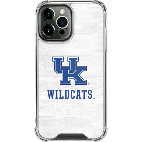 University of Kentucky University of Kentucky Wildcats iPhone 13 Pro Max Clear Case